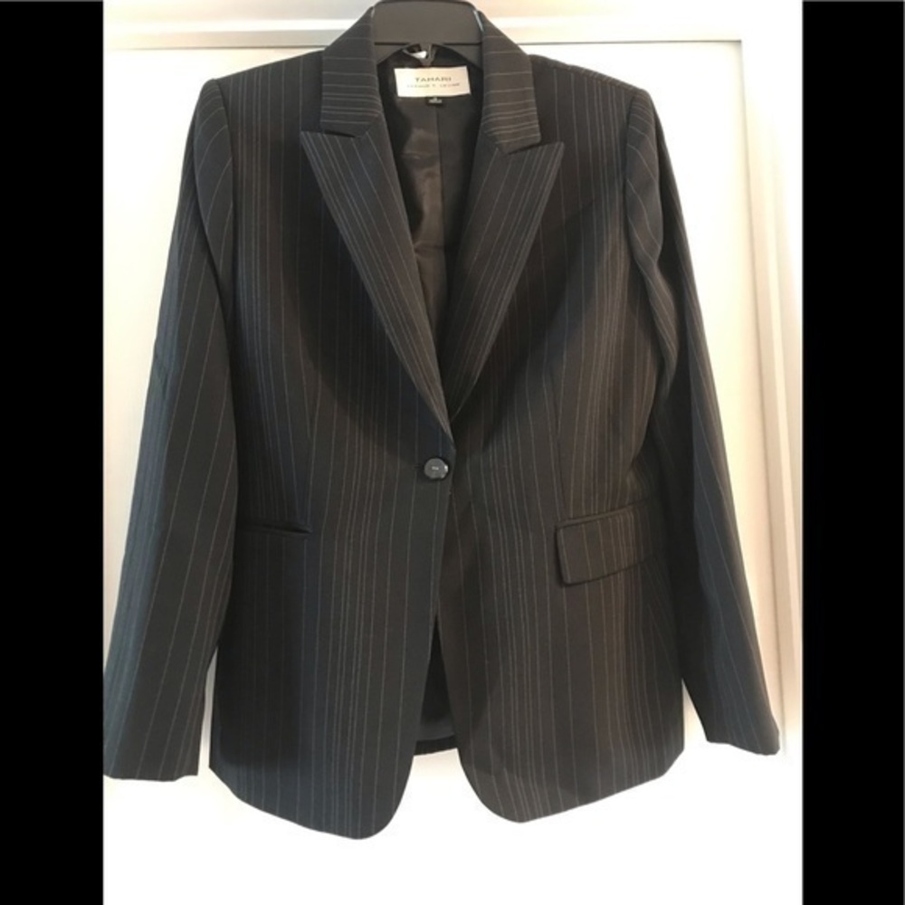 Tahari pinstripe blazer Arthur S Levine
